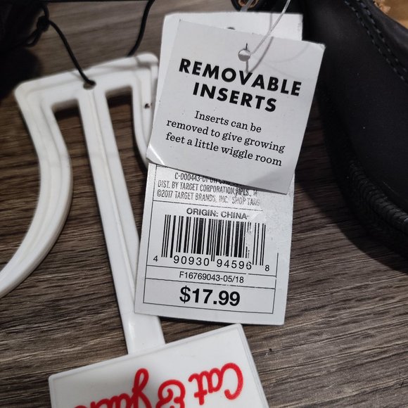 Cat & Jack ballerina shoes black girls' size 1NWT - Picture 5 of 8